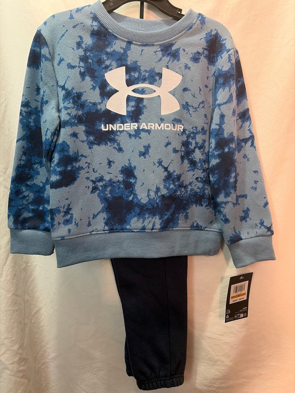 NWT Under Armour Toddler Sweat Set